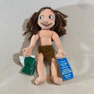 Vintage The Disney Store Young‎ Tarzan POSABLE 12 inch Plush 1999-RARE
